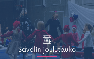 TOIMINNAN JOULUTAUKO – KATSO AJANKOHDAT JA TIEDOT